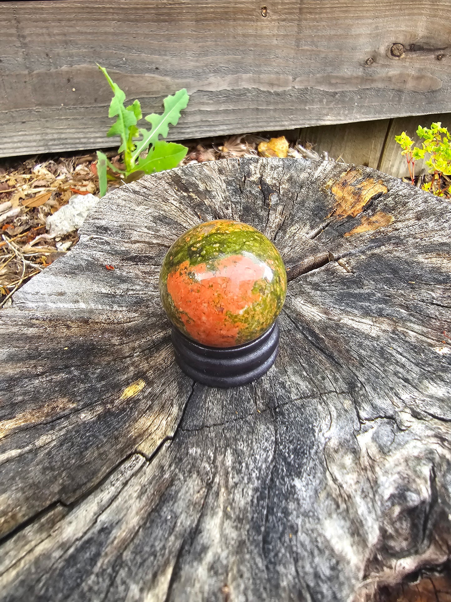 30mm Unakaite Sphere