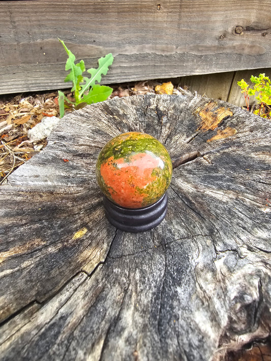 30mm Unakaite Sphere