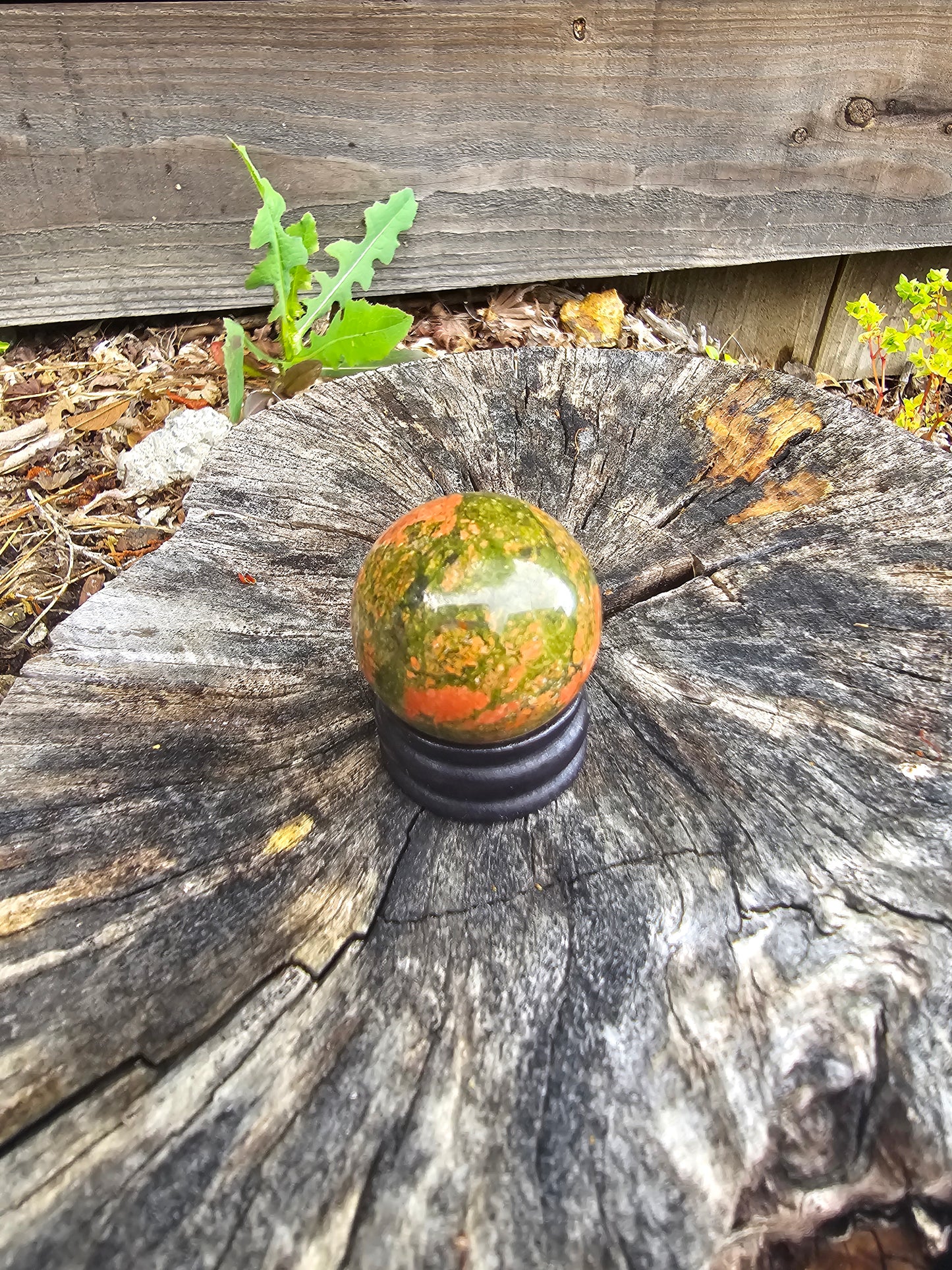 30mm Unakaite Sphere